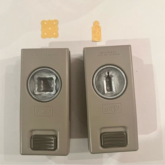 Stampin’Up Small Hand Punch Bundle of 2 Tag and Frame - Picture 2 of 6